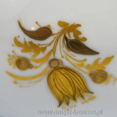 Bomboniera Rosenthal Studio Line Bjorn Wiinblad złoty dekor lata 70te.