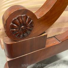 Zestaw wypoczynkowy w stylu Biedermeier, Polska, ok 1880 rok