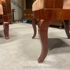 Zestaw wypoczynkowy w stylu Biedermeier, Polska, ok 1880 rok