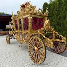 Królewska Kareta , Powóz , Karoca barokowa złota