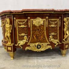 Monumentalna komoda -bufet w stylu barokowym - POSTACIE masywna