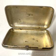 Tabakiera / papierośnica – Carska Rosja, Wilno 1883 r