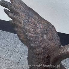 KOMPLET ŁABĘDZI Z BRĄZU duże !! ŁABĘDŹ