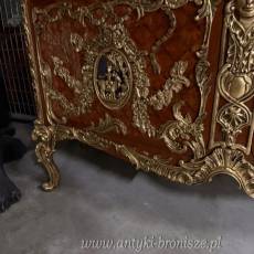 MASYWNA POSTACIOWA  komoda -bufet w stylu barokowym