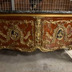 MASYWNA POSTACIOWA  komoda -bufet w stylu barokowym