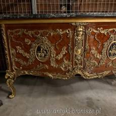 MASYWNA POSTACIOWA  komoda -bufet w stylu barokowym