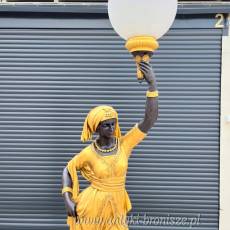 LAMPY POSTACIOWE - BRĄZ ZŁOCONY 215 cm