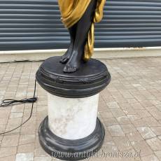 LAMPY POSTACIOWE - BRĄZ ZŁOCONY 215 cm