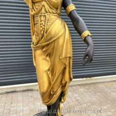 LAMPY POSTACIOWE - BRĄZ ZŁOCONY 215 cm