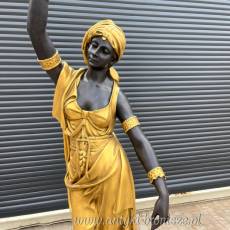 LAMPY POSTACIOWE - BRĄZ ZŁOCONY 215 cm