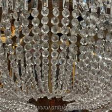 ŻYRANDOL PAŁACOWY kryształowa lampa KOLOS