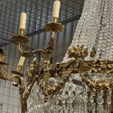ŻYRANDOL PAŁACOWY kryształowa lampa KOLOS