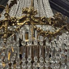 ŻYRANDOL PAŁACOWY kryształowa lampa KOLOS