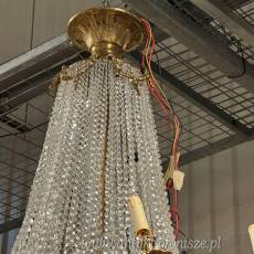 ŻYRANDOL PAŁACOWY kryształowa lampa KOLOS