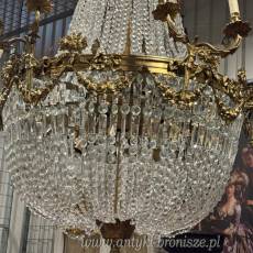 ŻYRANDOL PAŁACOWY kryształowa lampa KOLOS