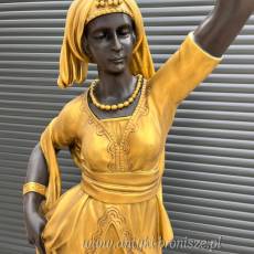 GRECZYNKI - MURZYNKI duże figury z brązu DONICE !!