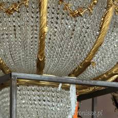 ŻYRANDOL PAŁACOWY -OGROMNA kryształowa lampa