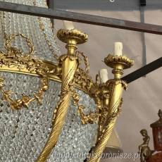 ŻYRANDOL PAŁACOWY -OGROMNA kryształowa lampa