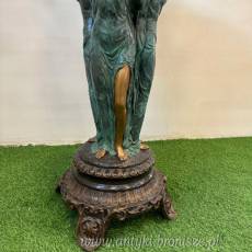 FONTANNA Z BRĄZU Z KOBIETAMI h 160 cm