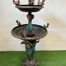 FONTANNA Z BRĄZU Z KOBIETAMI h 160 cm