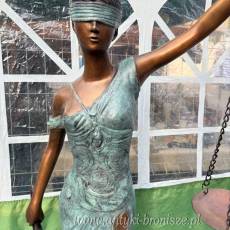 TEMIDA Z BRĄZU h = 160 cm PRAWNIK SĄD ADWOKAT