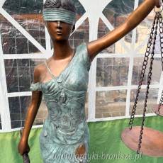 TEMIDA Z BRĄZU h = 160 cm PRAWNIK SĄD ADWOKAT