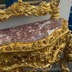 Monumentalna konsola z lustrem Rokoko 260 cm