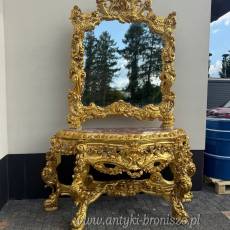 Monumentalna konsola z lustrem Rokoko 260 cm