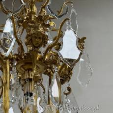 ŻYRANDOL PAŁACOWY kryształowa lampa luxusowy