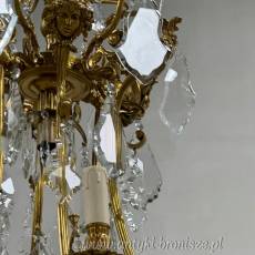 ŻYRANDOL PAŁACOWY kryształowa lampa luxusowy