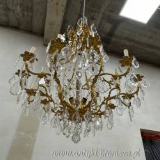 ŻYRANDOL PAŁACOWY kryształowa lampa luxusowy