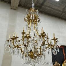 ŻYRANDOL PAŁACOWY kryształowa lampa luxusowy