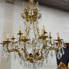 ŻYRANDOL PAŁACOWY kryształowa lampa luxusowy