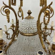 UNIKATOWA LAMPA KRYSZTAŁOWA -ŻYRANDOL PAŁACOWY