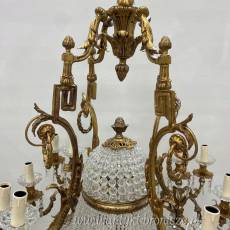 UNIKATOWA LAMPA KRYSZTAŁOWA -ŻYRANDOL PAŁACOWY