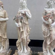 MARMUROWE FIGURY 4 pory roku H 135 cm kobiety