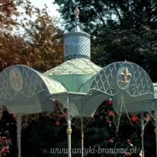 Stan: Nowy  METALOWA ALTANA OGRODOWA - otwarta