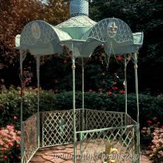 Stan: Nowy  METALOWA ALTANA OGRODOWA - otwarta