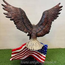AMERYKAŃSKI ORZEŁ Z BRĄZU usa duży 88 cm