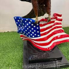 AMERYKAŃSKI ORZEŁ Z BRĄZU usa duży 88 cm