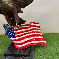 AMERYKAŃSKI ORZEŁ Z BRĄZU usa duży 88 cm