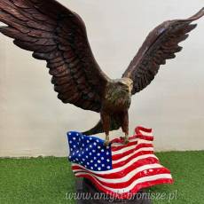 AMERYKAŃSKI ORZEŁ Z BRĄZU usa duży 88 cm