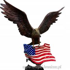 AMERYKAŃSKI ORZEŁ Z BRĄZU usa duży 88 cm
