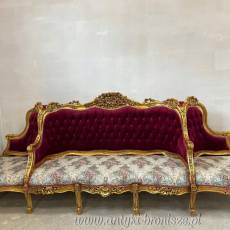STYLOWA sofa - Barokowa KANAPA WYPOCZYNEK