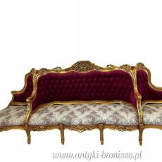STYLOWA sofa - Barokowa KANAPA WYPOCZYNEK