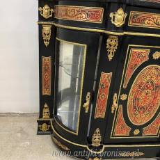 Pałacowa stylowa francuska- konsola lustrem -BOULLE 220 CM