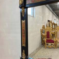Pałacowa stylowa francuska- konsola lustrem -BOULLE 220 CM