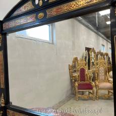 Pałacowa stylowa francuska- konsola lustrem -BOULLE 220 CM