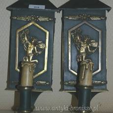 WYPRZEDAZ !  Para kinkietow jednoramiennych, XIXw. - poz. 2247