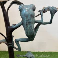 FIKAJĄCE ŻABY Z BRĄZU